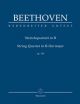 String Quartet In B-flat Major Op.130: Miniature Score