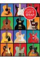 Wrapping Paper - Guitar Retro Theme