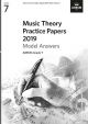 OLD STOCk SALE - ABRSM Music Theory Practice Papers 2019 Model Answers Grade 7