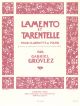 Lamento Et Tarantelle: Clarinet & Piano (Leduc)