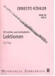20 Easy Melodic Exercises For Flute Op.93 Book 2 (Zimmerman)