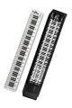 Ruler & Pencil Kit - Black & White Keyboard Design