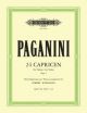 24 Caprices: Op1: Piano Accompaniment Only (Schumann) (Peters)