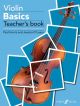Violin Basics Teacher's Book: Accompaniment Book & Donwload