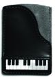 Leather Credit Card Case Piano