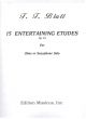 15 Entertaining Etudes Op.24 For Oboe Or Saxophone Solo