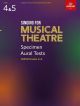 ABRSM Singing For Musical Theatre Specimen Aural Tests: Grades 4-5 From 2021