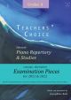 Teachers' Choice Selected Piano Repertory & Studies  2021-2022 (Grades 8)