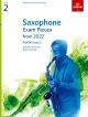 ABRSM Saxophone Exam Grade 2 From 2022: Pieces & Download