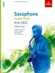 ABRSM Saxophone Exam Pack Grade 1 From 2022: Pieces Scales Sight-reading & Download