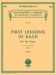 First Lessons: Book 1 Piano (Schirmer)