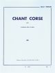 Chant Corse For Tenor Saxophone & Piano (Leduc)