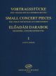 Small Concert Pieces 1 For Violin Published By EMB