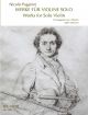Werke Für Violine Solo - Works For Solo Violin (Ricordi)