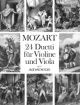 24 Duets Aus Den Opern "Zauberflöte" Und "Don Giovanni" Violin & Viola (Amadeus)
