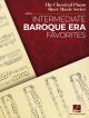 The Classical Piano Sheet Music Series: Intermediate Baroque Era Favorites