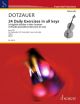 24 Daily Exercises In All Keys Op. 155 Cello (Schott)