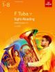 ABRSM Sight-Reading For F Tuba (Bass Clef) Grades 1-8 From 2023