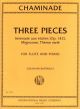 Three Pieces Flute And Piano (International)