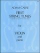 First String Tunes: Graded Collection Of Easy Piece: Violin & Piano (Carse)