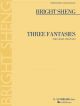 Three Fantasies: Violin And Piano (Schirmer)