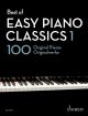 Best Of Easy Piano Classics 1: 100 Original Pieces