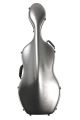 Young Polycarbonate Cello Case - Silver Weave