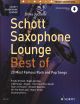 Schott Saxophone Lounge: Best Of Tenor Sax Book & Online Audio