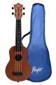 Flight TUS65 Shimmer Travel Uke - Copper