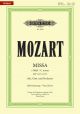 Mass In C Minor K427 Vocal Score (Peters)