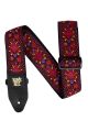 Ernie Ball Jacquard Crimson Royal Bloom Guitar Strap