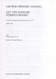 Let Thy Hand Be Strengthened: Vocal Score: SATB